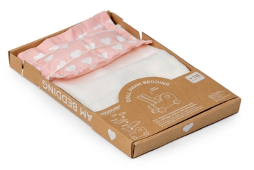 MOOVER Toys - Essential Puppenwagen Bettwäsche 3-tlg. (pink) / essential beddings pink