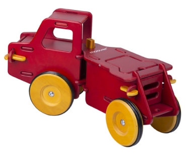 MOOVER Toys - Junior Truck (rot) / dump truck (red)