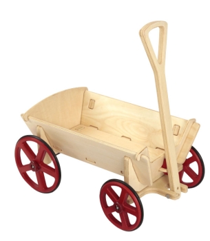 MOOVER Toys - Bollerwagen (natur) / prairie wagon (natural)