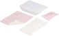 Preview: MOOVER Toys - Dänischer Designer Holz-Puppenwagen (rosa) / dolls pram light pink