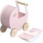 Preview: MOOVER Toys - Maxi Puppenwagen Bettwäsche 5tlg. (pink) / dolls pram beddings (pink)