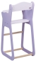 Preview: MOOVER Toys - LINE Puppen Hochstuhl (fliede-lila) / dolls high chair light purple