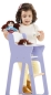 Preview: MOOVER Toys - LINE Puppen Hochstuhl (fliede-lila) / dolls high chair light purple
