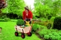 Preview: Bollerwagen - Handcart XXL 120 cm luftbereift mit Hinterachsenlenkung