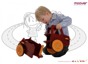 MOOVER Toys - Junior Truck (natur) / dump truck (natural)