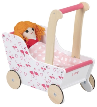 MOOVER Toys - LINE Puppenwagen "Flamingo"