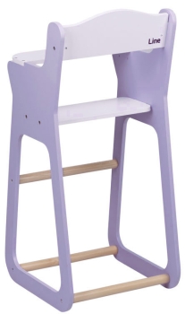 MOOVER Toys - LINE Puppen Hochstuhl (fliede-lila) / dolls high chair light purple