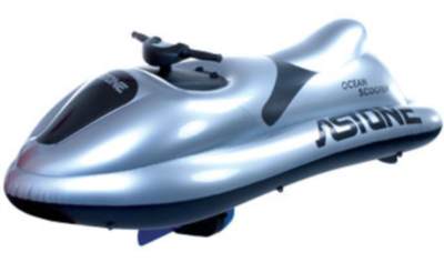 Jetski Ocean Scooter mit Elektroantrieb von Astone (aufblasbar