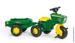 rollyTrac John Deere, Soundlenkrad + Anhänger